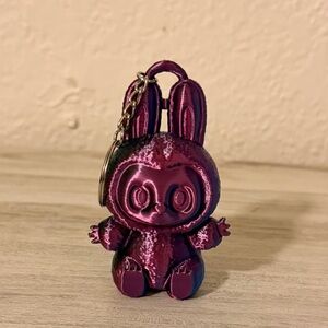 🦋 Multicolor labubu keychain